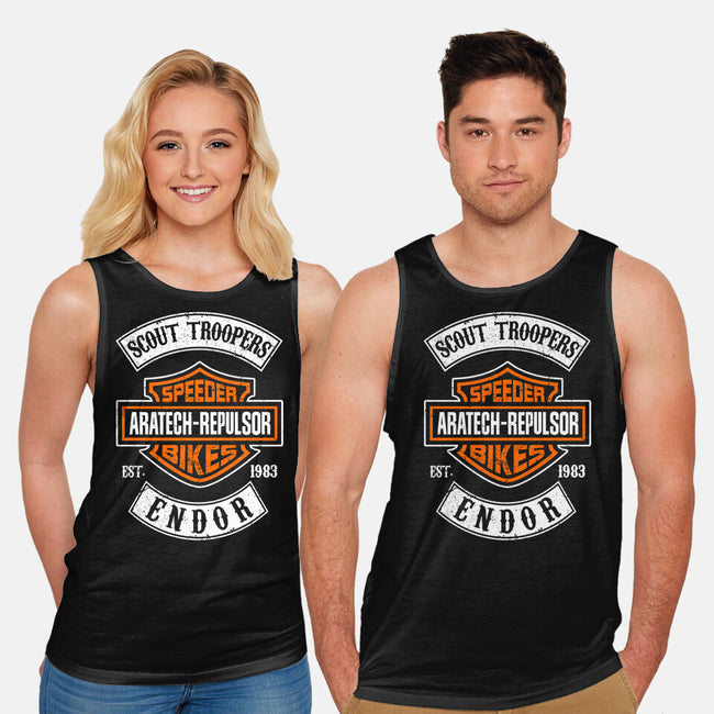 Speeder Bike Club-Unisex-Basic-Tank-DrMonekers