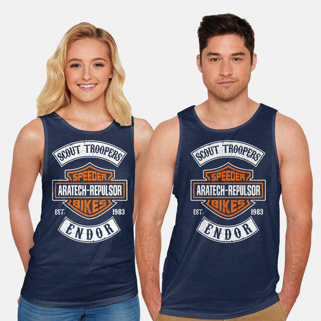 Speeder Bike Club-Unisex-Basic-Tank-DrMonekers