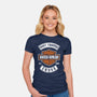 Speeder Bike Club-Womens-Fitted-Tee-DrMonekers