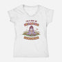 A Ray Of Freaking Sunshine-Womens-V-Neck-Tee-kg07