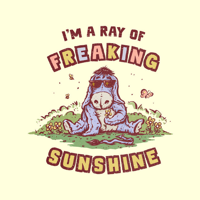 A Ray Of Freaking Sunshine-None-Fleece-Blanket-kg07