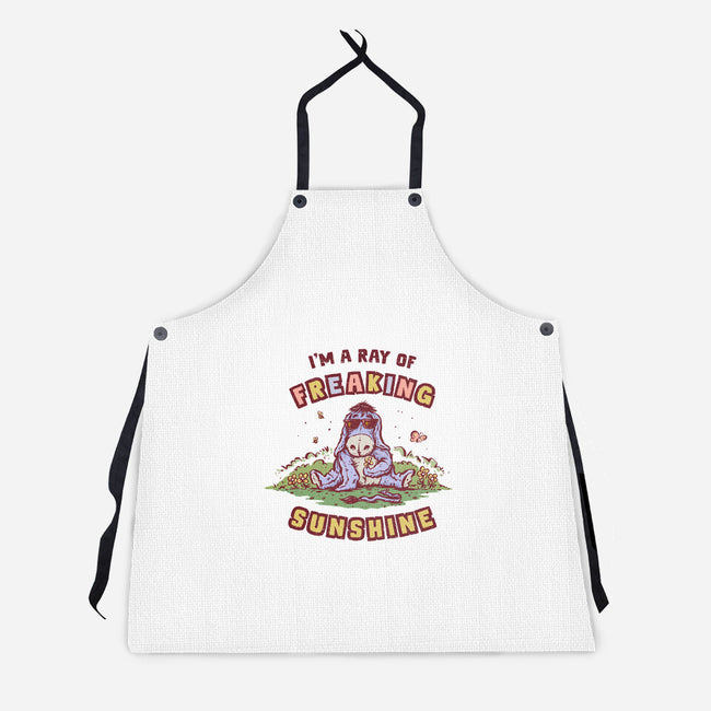 A Ray Of Freaking Sunshine-Unisex-Kitchen-Apron-kg07