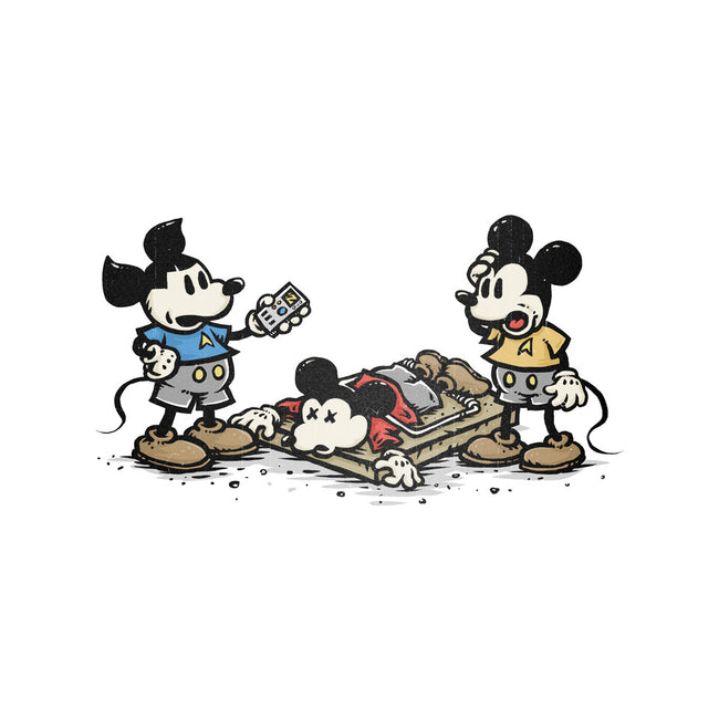 Red Shirt Mouse-Mens-Heavyweight-Tee-kg07
