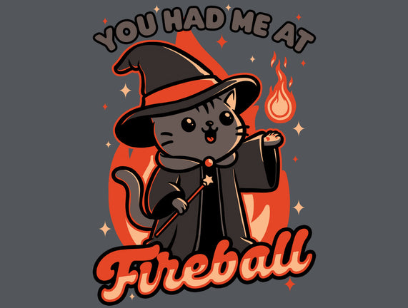 Magical Fireball Cat