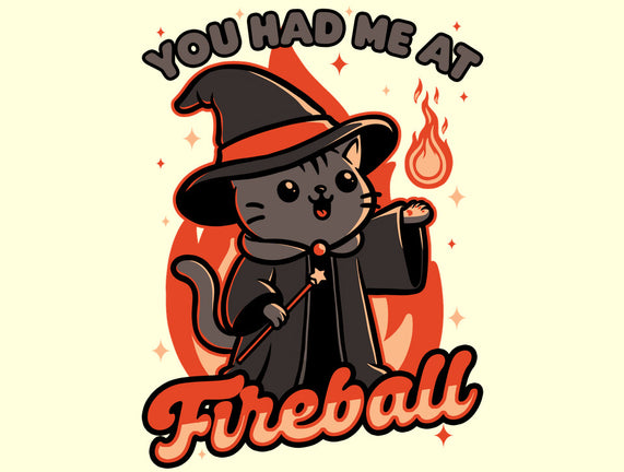 Magical Fireball Cat