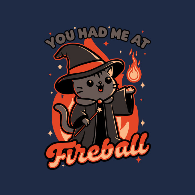 Magical Fireball Cat-Mens-Heavyweight-Tee-Studio Mootant