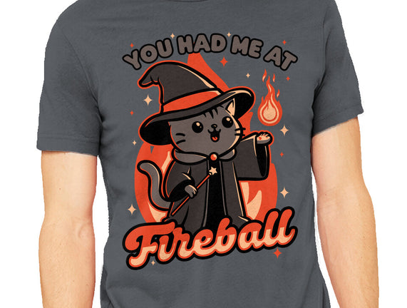 Magical Fireball Cat