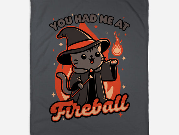 Magical Fireball Cat