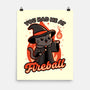 Magical Fireball Cat-None-Matte-Poster-Studio Mootant