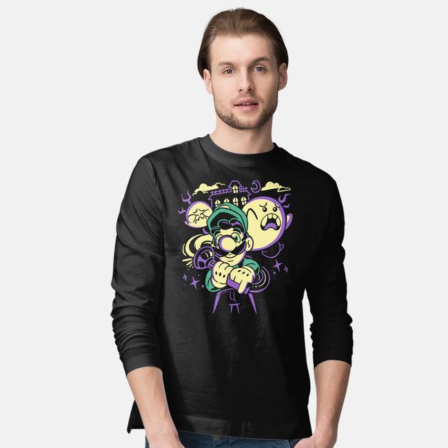 Haunted House Cleaning-Mens-Long Sleeved-Tee-estudiofitas