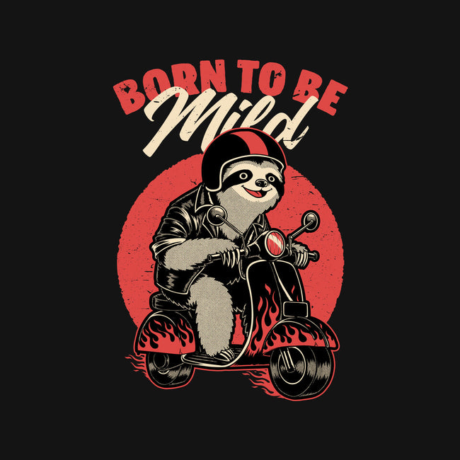 Radical Sloth Biker-None-Polyester-Shower Curtain-Studio Mootant