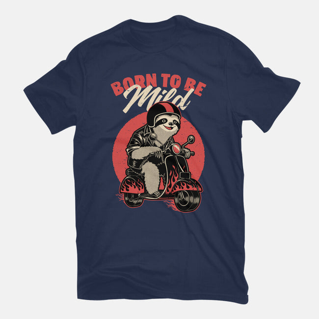 Radical Sloth Biker-Unisex-Basic-Tee-Studio Mootant