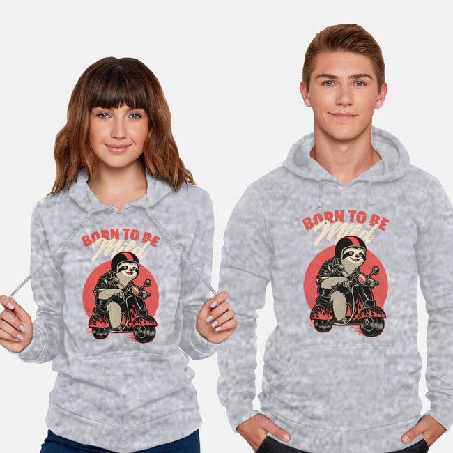 Radical Sloth Biker-Unisex-Pullover-Sweatshirt-Studio Mootant