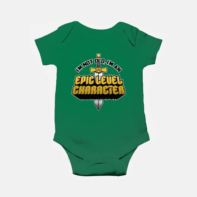 Old RPG Epic Character-Baby-Basic-Onesie-Studio Mootant