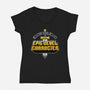 Old RPG Epic Character-Womens-V-Neck-Tee-Studio Mootant