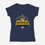 Old RPG Epic Character-Womens-V-Neck-Tee-Studio Mootant