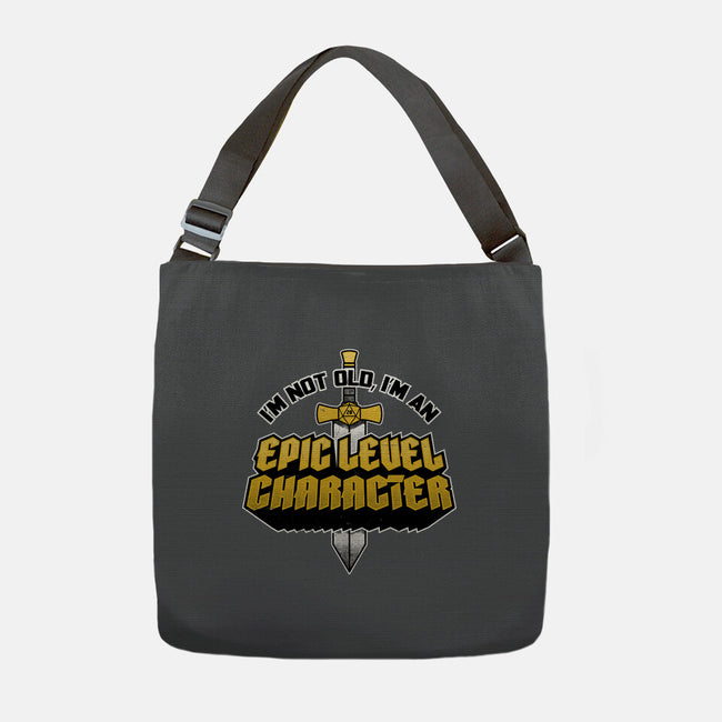 Old RPG Epic Character-None-Adjustable Tote-Bag-Studio Mootant
