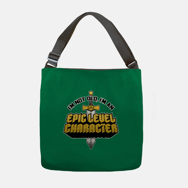 Old RPG Epic Character-None-Adjustable Tote-Bag-Studio Mootant