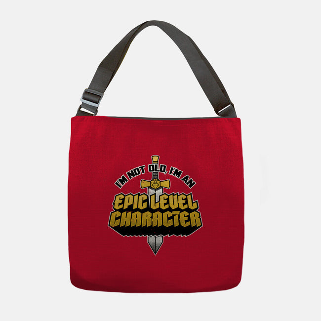 Old RPG Epic Character-None-Adjustable Tote-Bag-Studio Mootant