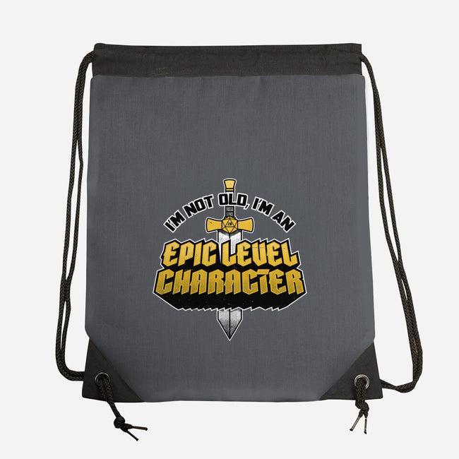 Old RPG Epic Character-None-Drawstring-Bag-Studio Mootant