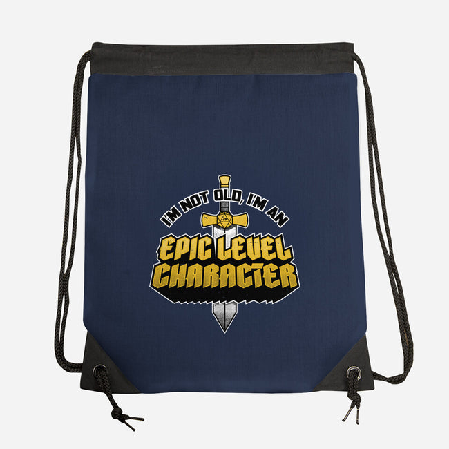 Old RPG Epic Character-None-Drawstring-Bag-Studio Mootant