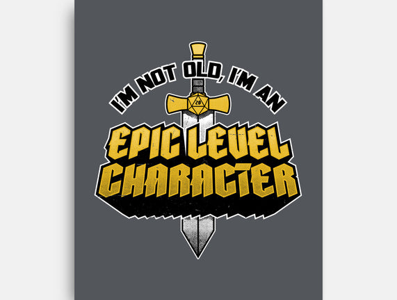 Old RPG Epic Character