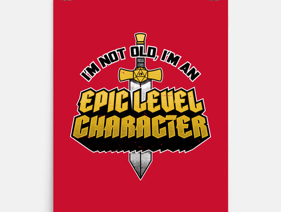 Old RPG Epic Character