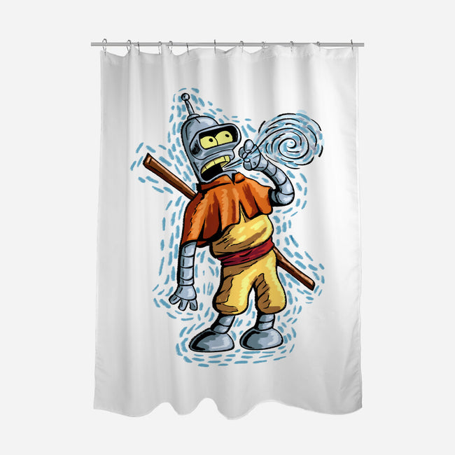 Last Air-bender-None-Polyester-Shower Curtain-nickzzarto