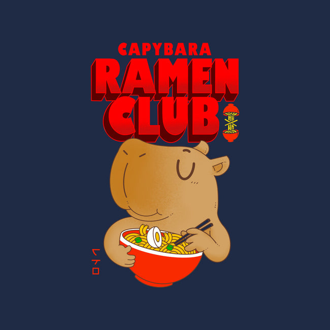 Capybara Ramen Club-Unisex-Crew Neck-Sweatshirt-Tri haryadi