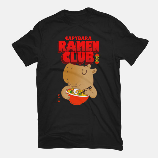 Capybara Ramen Club-Mens-Premium-Tee-Tri haryadi