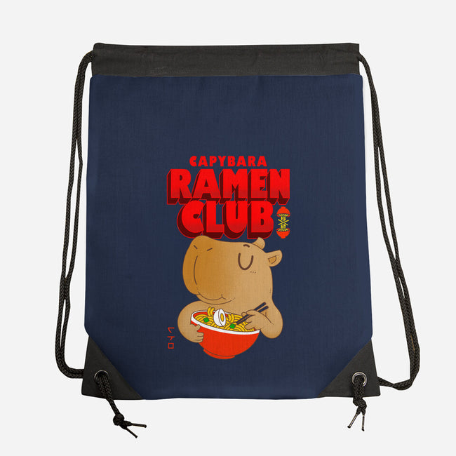 Capybara Ramen Club-None-Drawstring-Bag-Tri haryadi