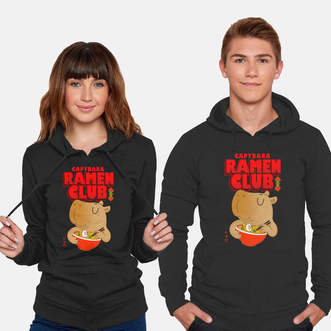 Capybara Ramen Club-Unisex-Pullover-Sweatshirt-Tri haryadi