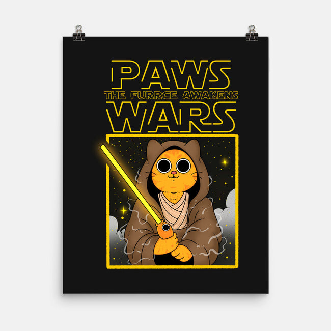 Paws Wars-None-Matte-Poster-Tri haryadi