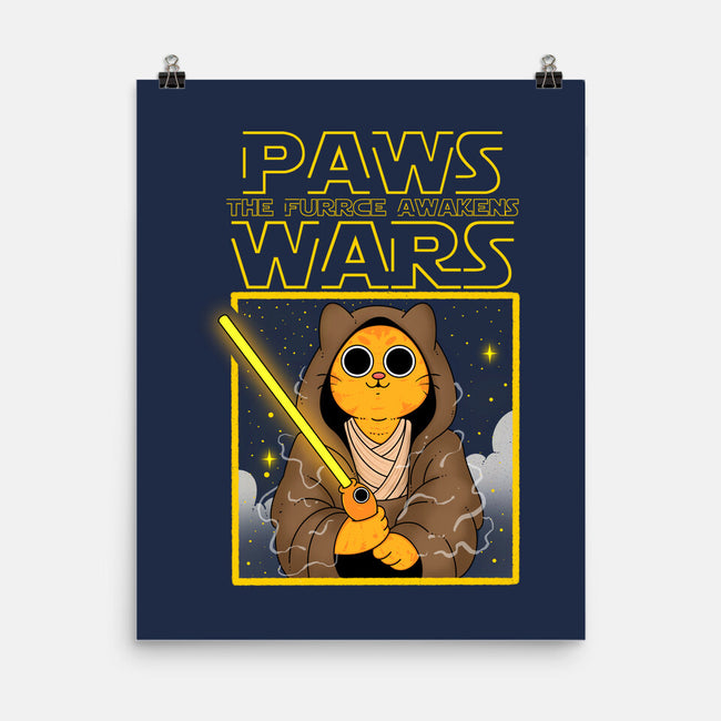 Paws Wars-None-Matte-Poster-Tri haryadi