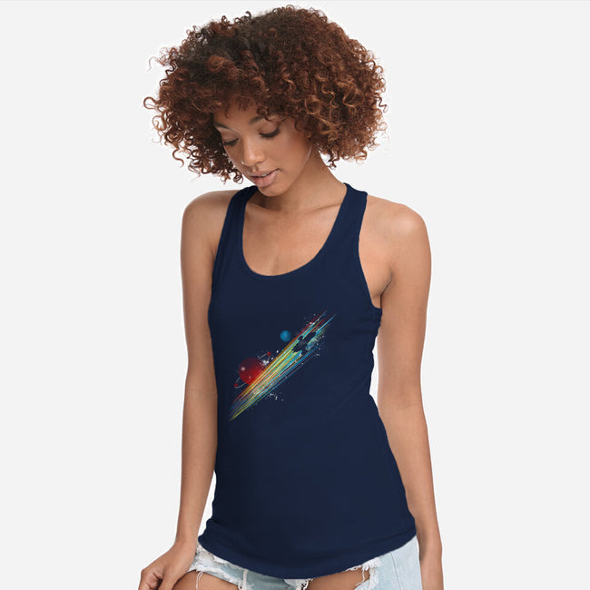 To Serenity Valley-Womens-Racerback-Tank-kharmazero