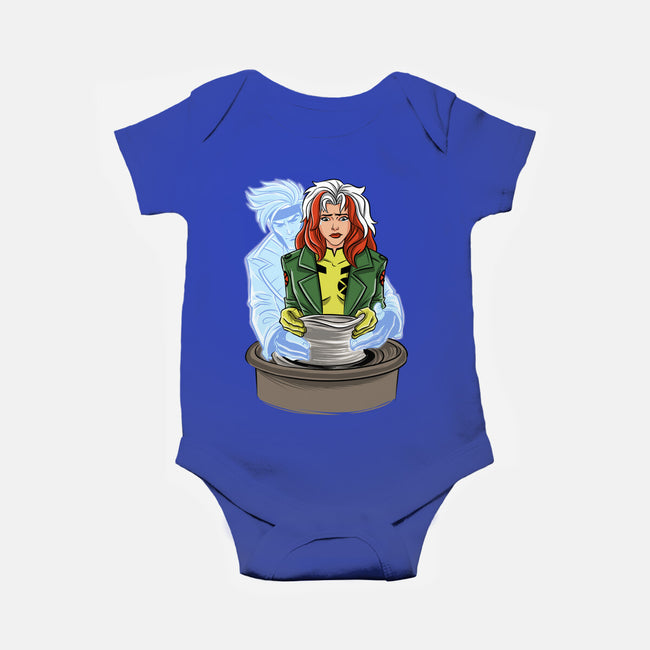 X-Ghost-Baby-Basic-Onesie-zascanauta