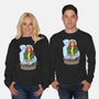 X-Ghost-Unisex-Crew Neck-Sweatshirt-zascanauta