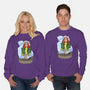 X-Ghost-Unisex-Crew Neck-Sweatshirt-zascanauta