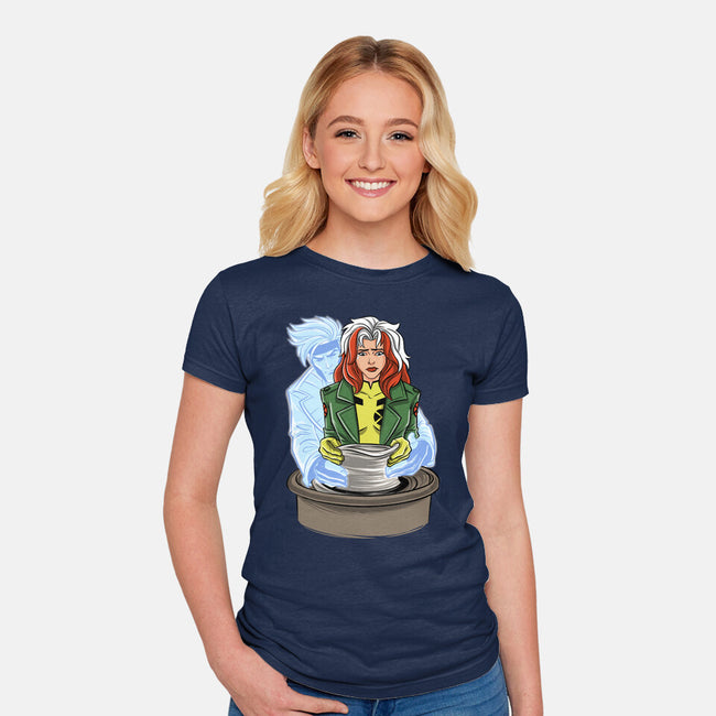 X-Ghost-Womens-Fitted-Tee-zascanauta