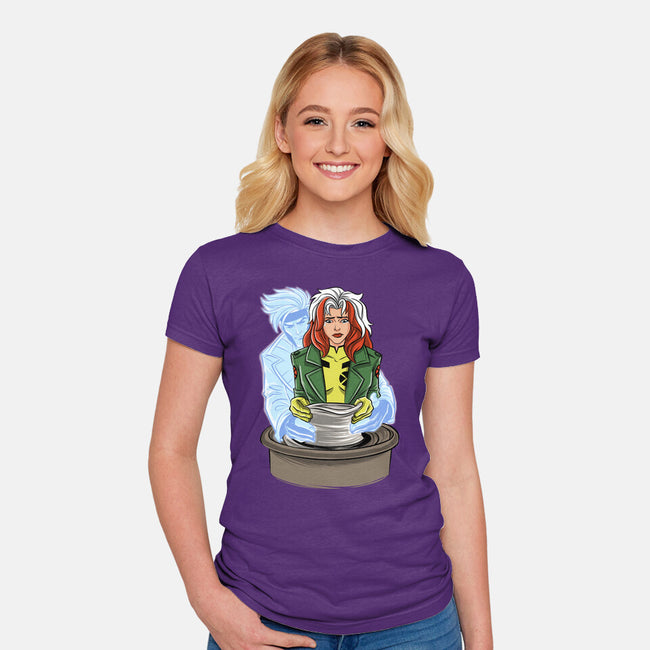 X-Ghost-Womens-Fitted-Tee-zascanauta