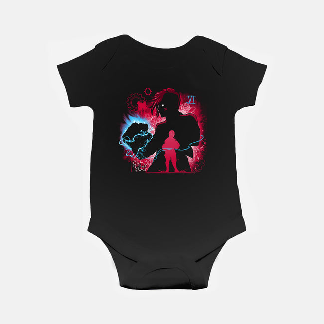 Strong Girl-Baby-Basic-Onesie-Vallina84