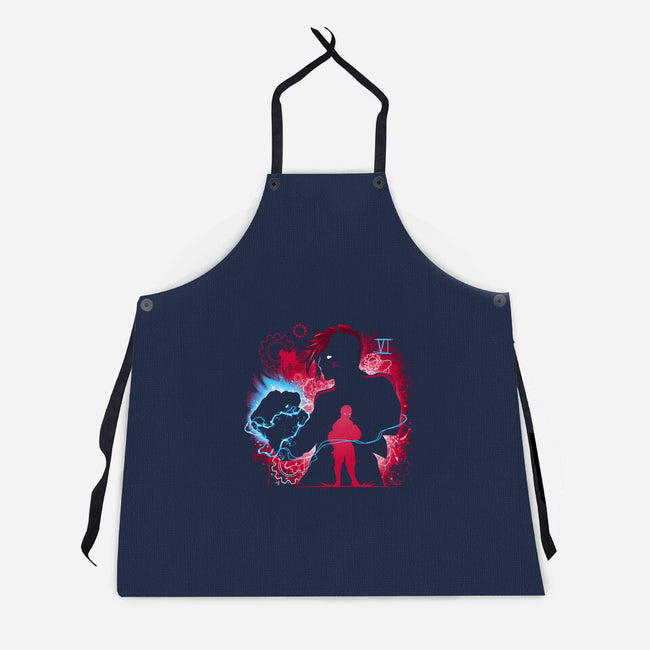 Strong Girl-Unisex-Kitchen-Apron-Vallina84