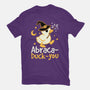 Abraca-duck-you-Womens-Fitted-Tee-NemiMakeit