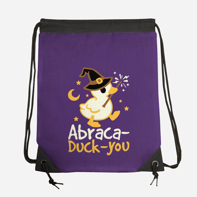 Abraca-duck-you-None-Drawstring-Bag-NemiMakeit