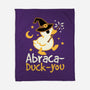 Abraca-duck-you-None-Fleece-Blanket-NemiMakeit