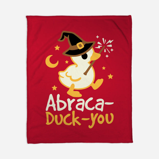 Abraca-duck-you-None-Fleece-Blanket-NemiMakeit