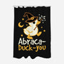 Abraca-duck-you-None-Polyester-Shower Curtain-NemiMakeit