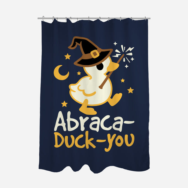 Abraca-duck-you-None-Polyester-Shower Curtain-NemiMakeit