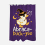 Abraca-duck-you-None-Polyester-Shower Curtain-NemiMakeit