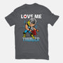 Love Me Thunder-Womens-Basic-Tee-Boggs Nicolas